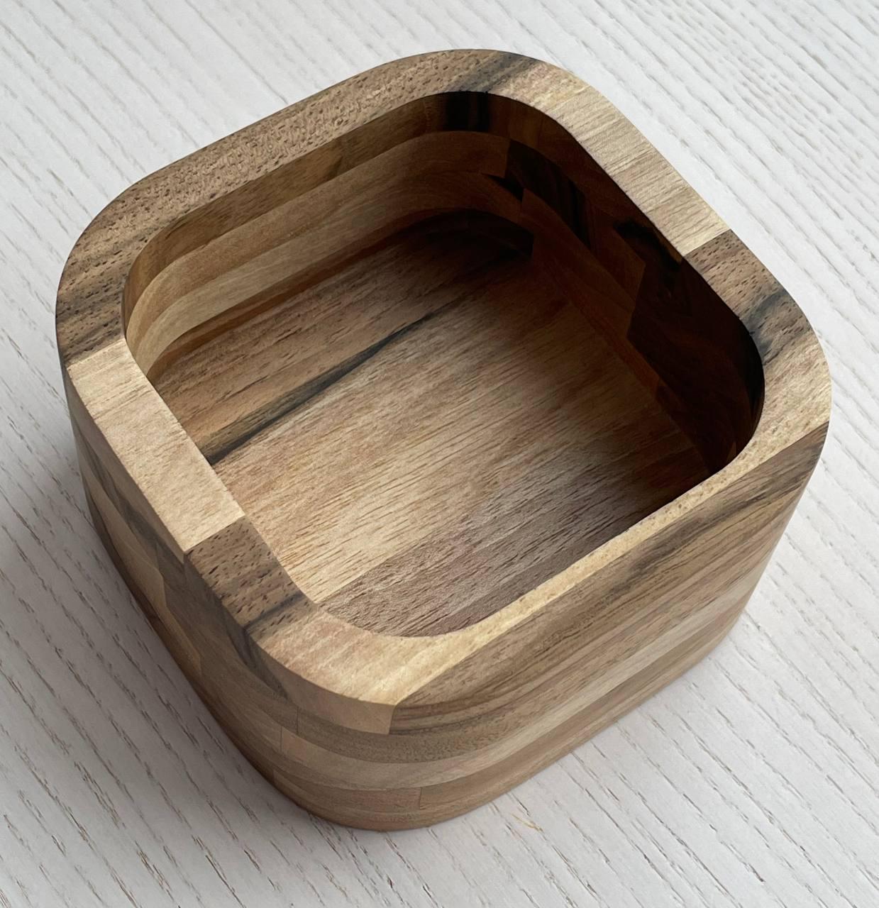 Емкость квадратная деревянная для изготовления свечи (9384329) - фото 3 Емкость квадратная деревянная для изготовления свечи (9384329) - фото 3