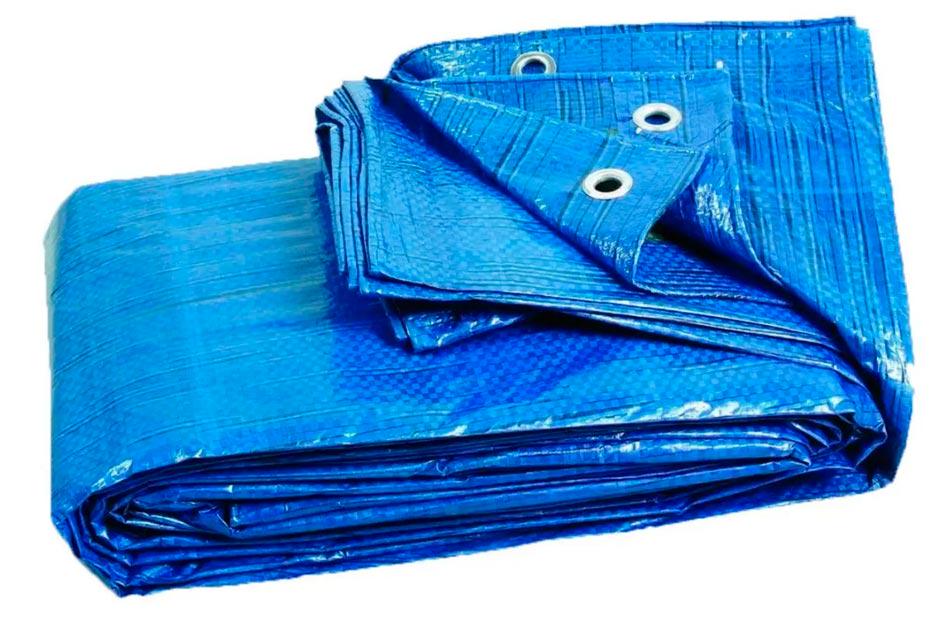 Тент от дождя 60 г/м2 4x8 м Blue (FSSТЕНТ00008) - фото 5