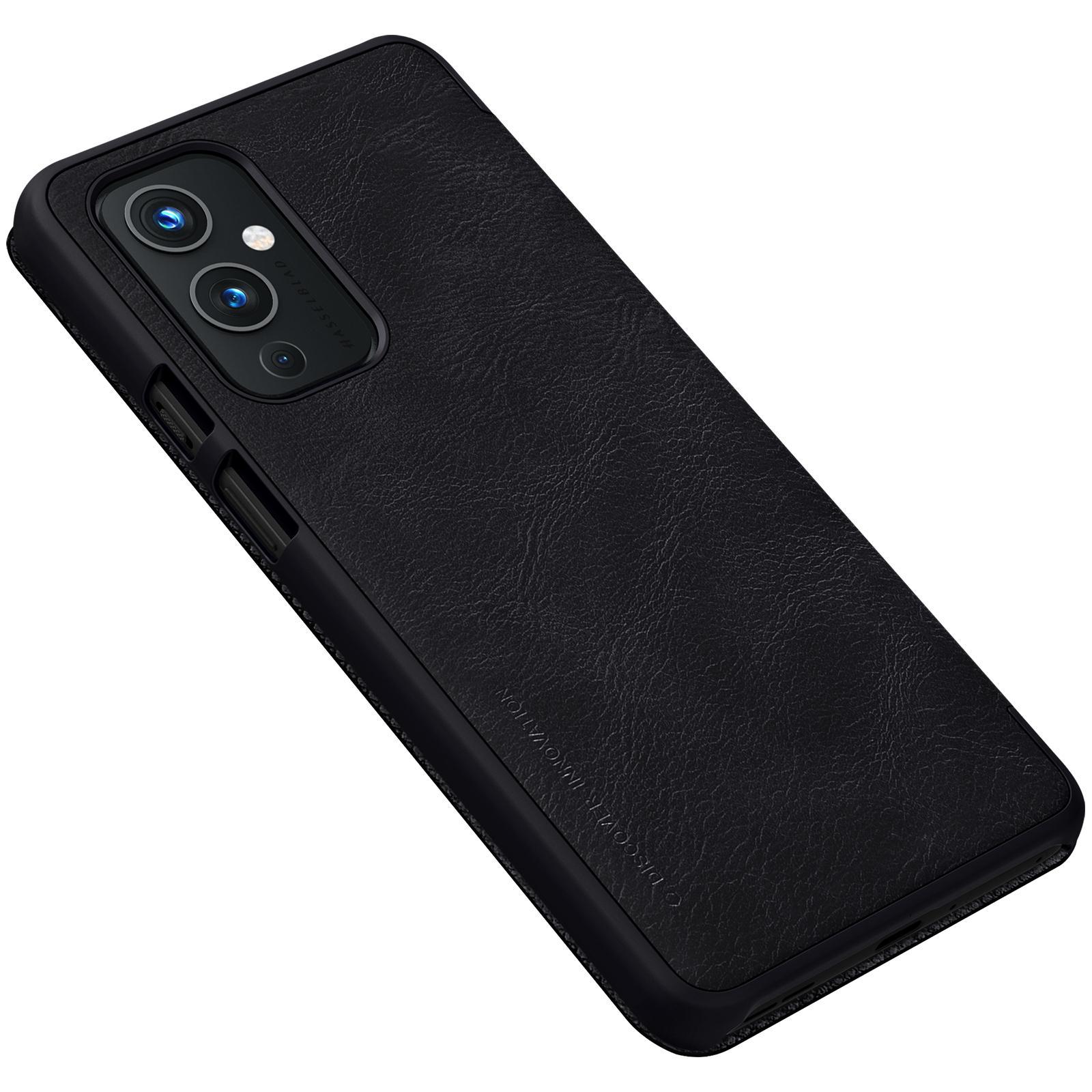 Чохол Qin Leather Case Nillkin для OnePlus 9 (Black) - фото 5