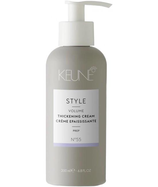 Крем для волос KEUNE Style Volume Thickening Cream №55 с термозащитой до 230 уплотняющий 200 мл Крем для волос KEUNE Style Volume Thickening Cream №55 с термозащитой до 230 уплотняющий 200 мл