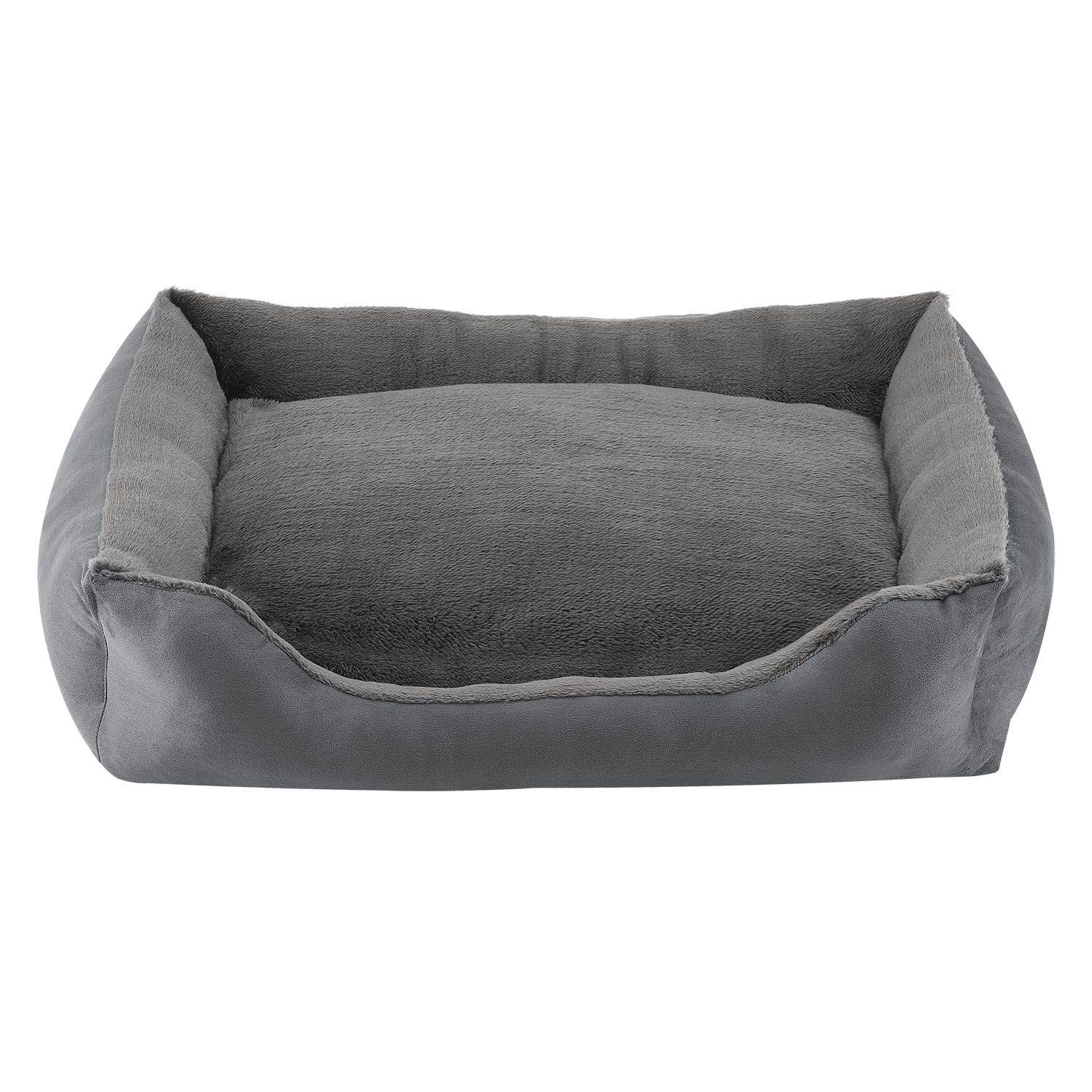 Лежак для собаки Eila L 75х60х15 см Серый 9836082) - фото 13