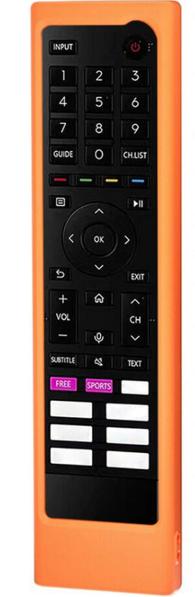 Чехол на пульт Sikai Hisense A7 E7 A6 C80H A80 B80H D80H E80H J80H Orange (32745) Чехол на пульт Sikai Hisense A7 E7 A6 C80H A80 B80H D80H E80H J80H Orange (32745)