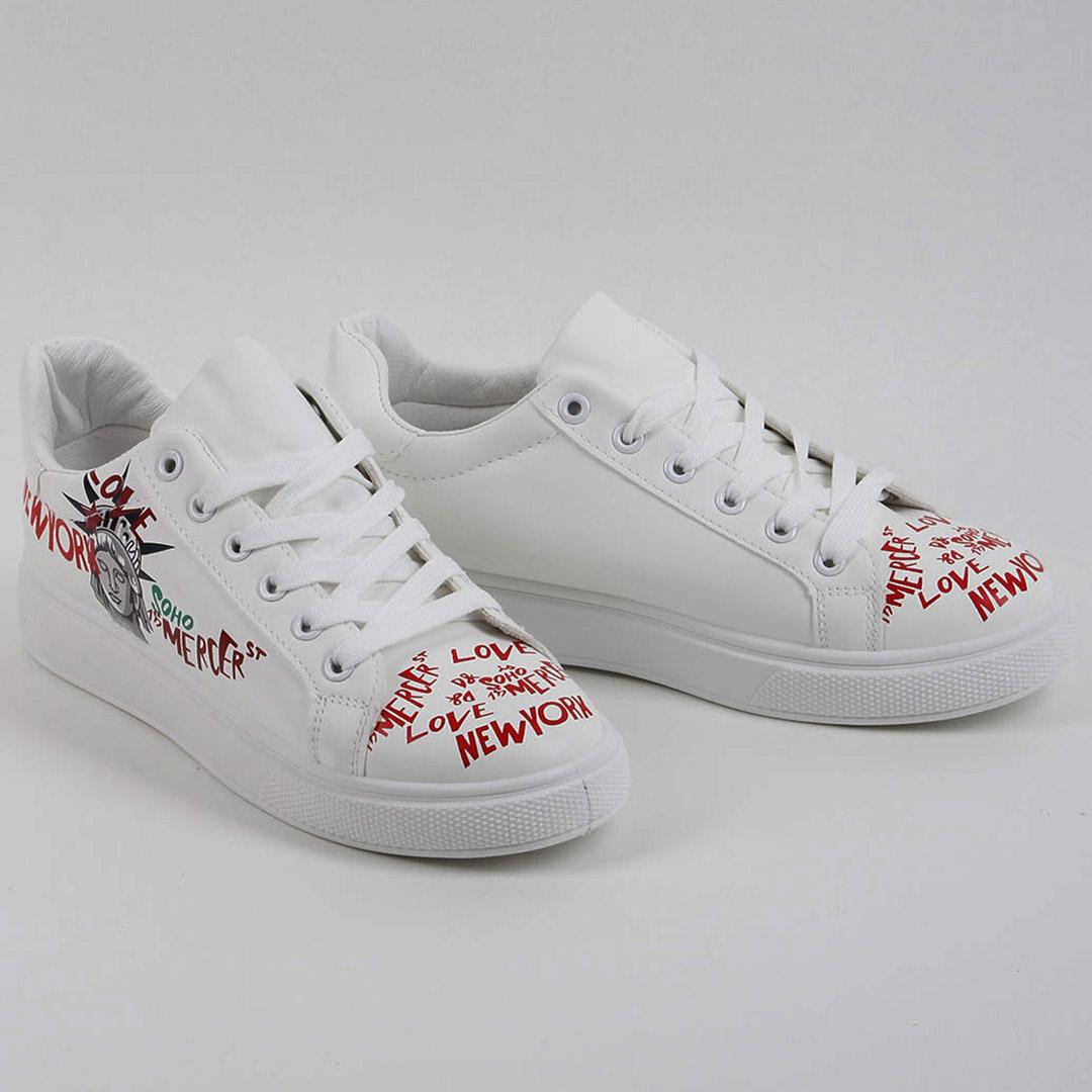 Кеди жіночі 339081 р. 38 24 см Білий - фото 4