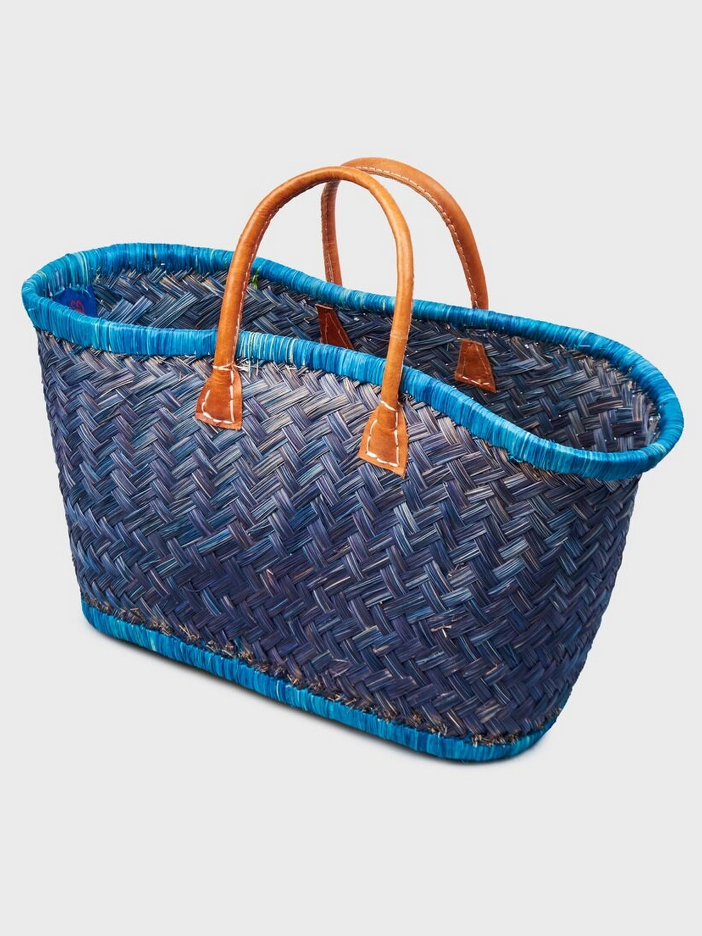 Пляжная сумка LE COMTOUR DE LA PLAGE Aravola BM_Plain_228 Синий - фото 2 Пляжная сумка LE COMTOUR DE LA PLAGE Aravola BM_Plain_228 Синий - фото 2