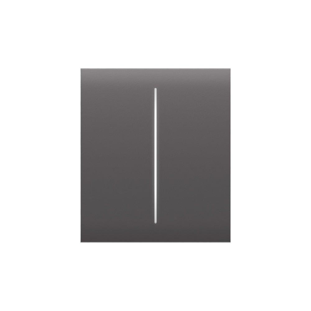 Кнопка Button Ajax для LightSwitch CenterButton 2-gang Grey (26-00281)