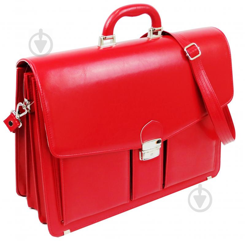 Женский портфель из искусственной кожи AMO Красный (SST02 red)