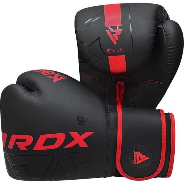 Боксерські рукавиці RDX F6 Kara 12 унцій Matte Red (BGR-F6MR-12OZ) Боксерські рукавиці RDX F6 Kara 12 унцій Matte Red (BGR-F6MR-12OZ)