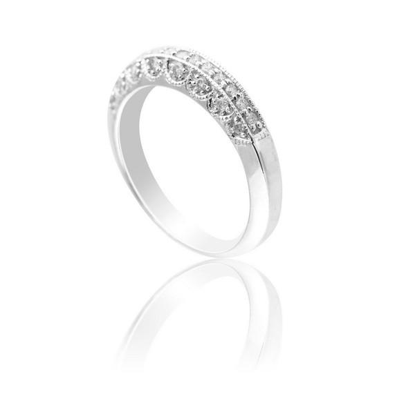 Кольцо золотое с бриллиантами р. 17,5 С12Л5№7