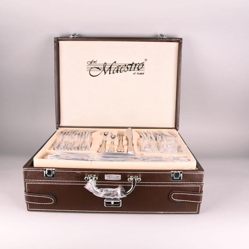 Набор столовий Maestro в сундуке для кухни 72 пр. Набор столовий Maestro в сундуке для кухни 72 пр.