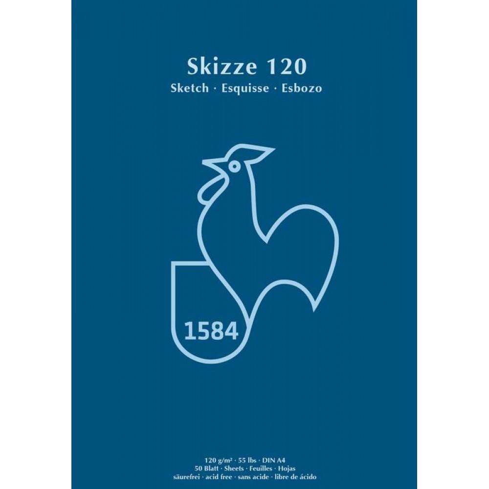Альбом для графики Hahnemühle Sketch Skizze120 50 л. А4 (60127422)