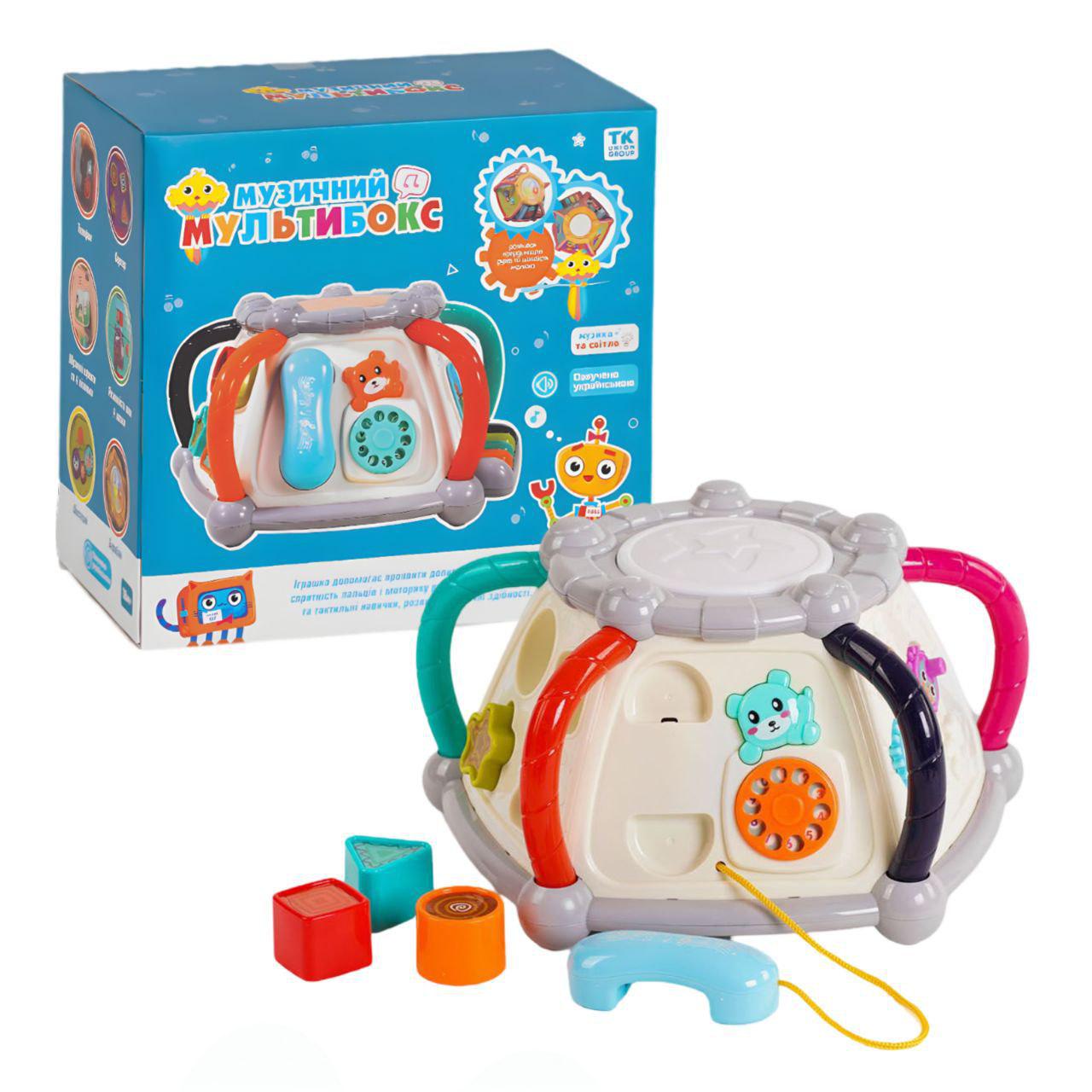 Мультибокс музыкальный TK Group Белый (96338) Мультибокс музыкальный TK Group Белый (96338)