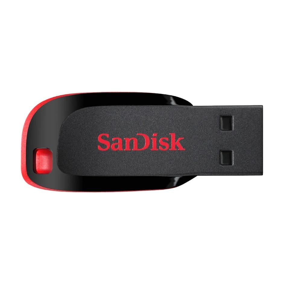 Флэш-память USB SanDisk Cruzer Blade USB 2.0 8 Гб Красный (SDCZ50-008G-B35)