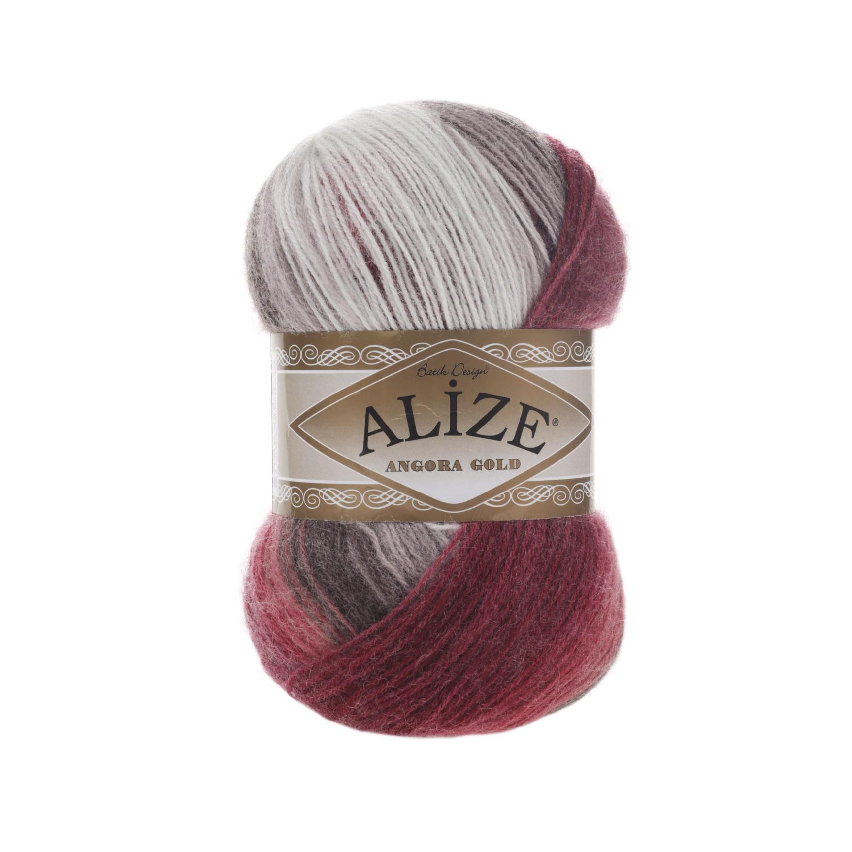 Пряжа Alize Angora Gold Batik 1984 (6333)