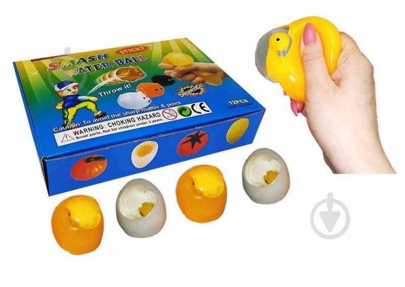 Набор антистресс игрушек Яйцо с цыплёнком 12 штук MiC (MLegg8)