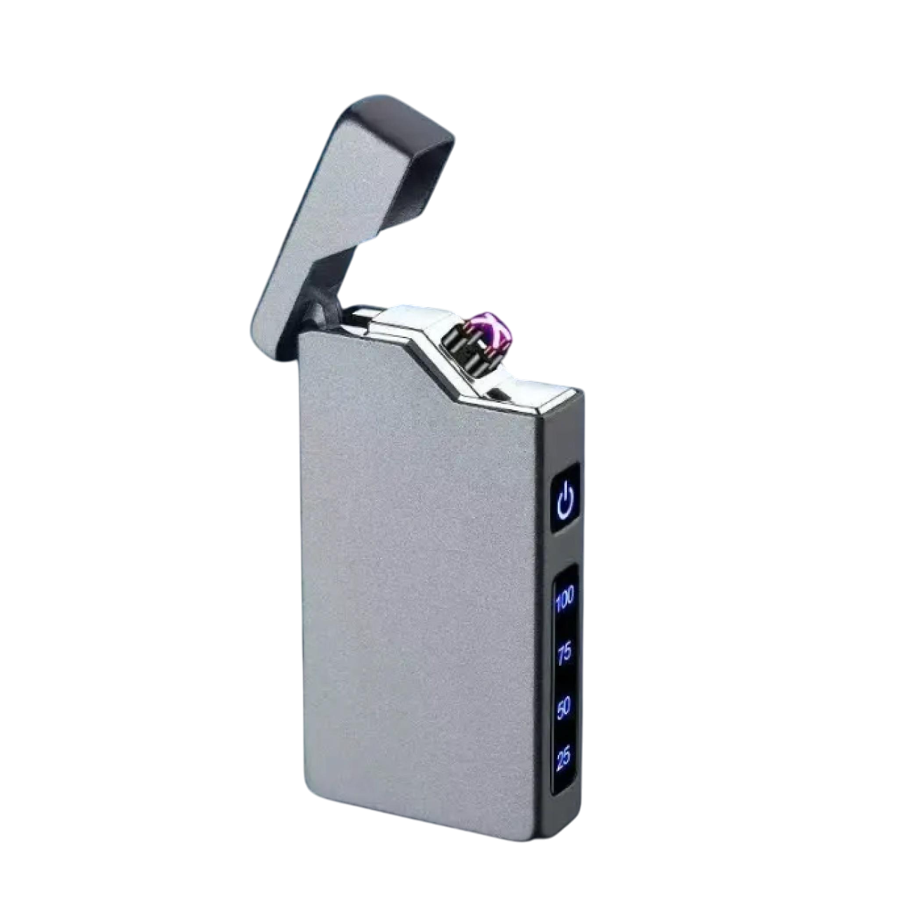 Запальничка електроімпульсна Lighter HL-645 USB з перехресною блискавкою та індикатором заряду Gray (25909410) Запальничка електроімпульсна Lighter HL-645 USB з перехресною блискавкою та індикатором заряду Gray (25909410)