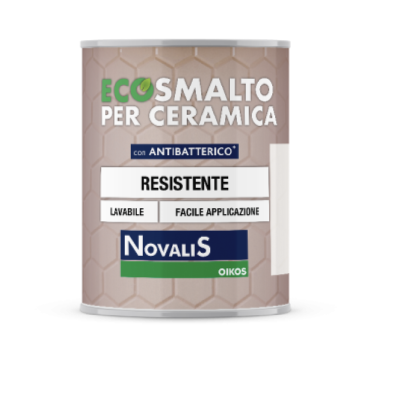 Эмаль акриловая для керамики Oikos ECOSMALTO PER CERAMICA 0,75 л