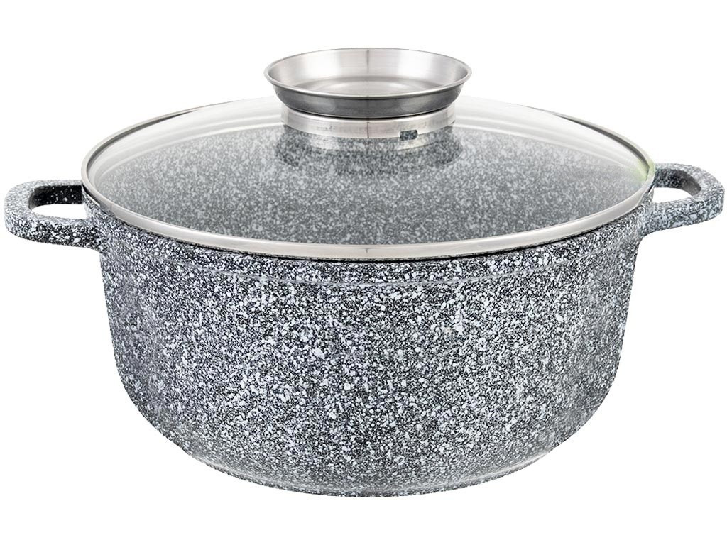 Казан Unique UN-5215 3,2 л круглий Гранітний