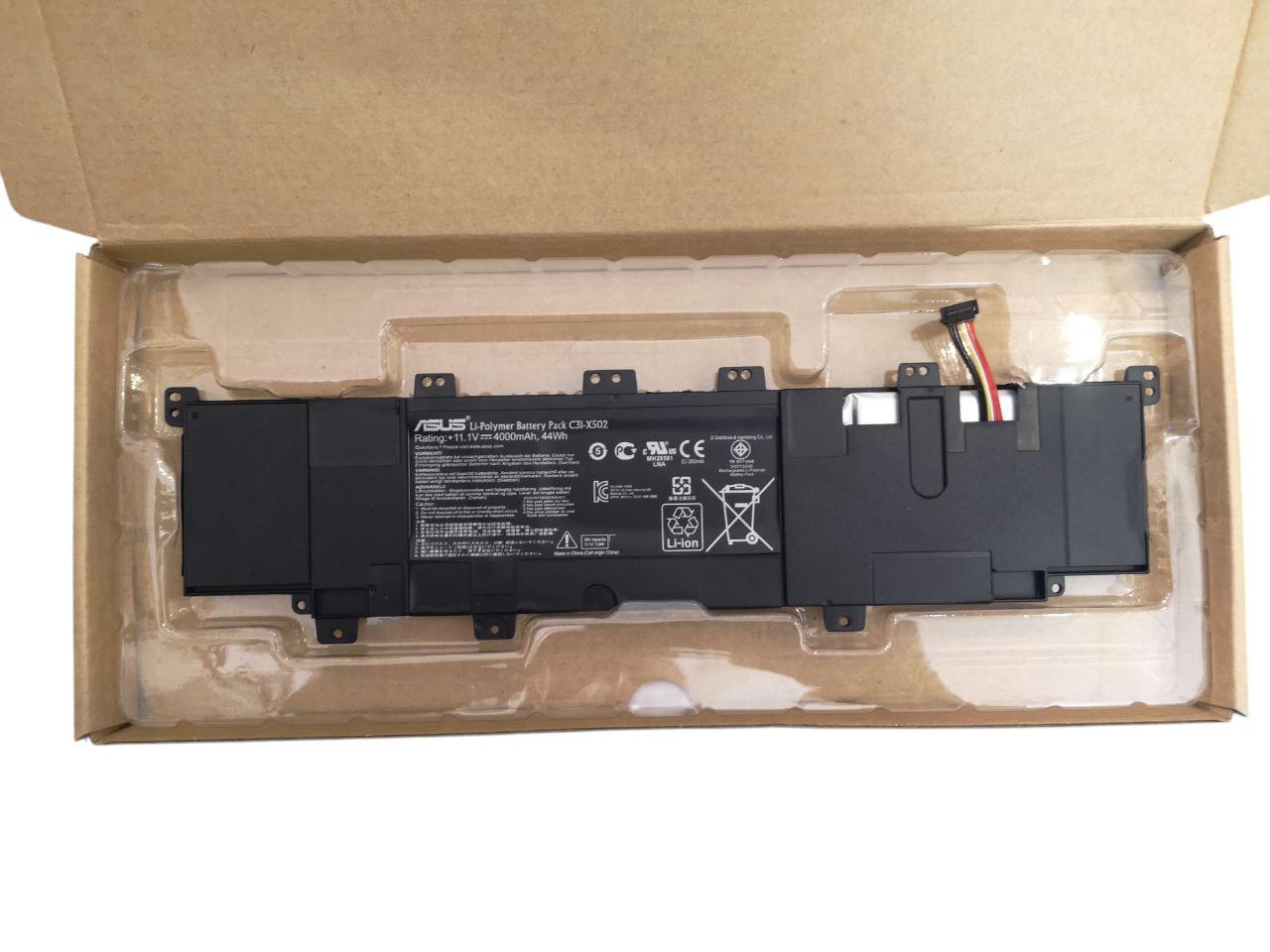 Аккумулятор для Asus VivoBook S500/PU500C/PU500CA/V500C/X502/X502C/X502CA/C31-X502 44Wh 11,1V Type-B (000012108)