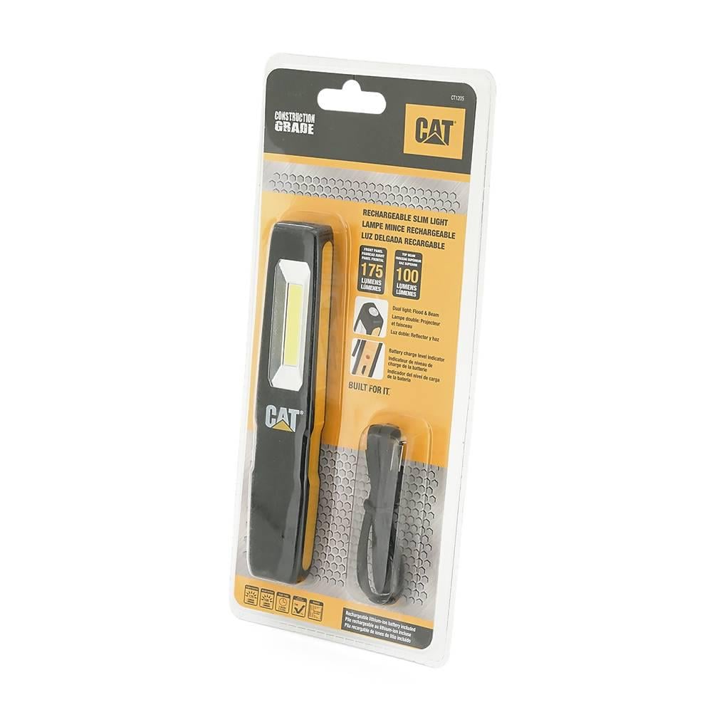 Ліхтар CAT CT1205 Slim Light 175LM 1+1 режим вбудований акумулятор USB кабель (26934)