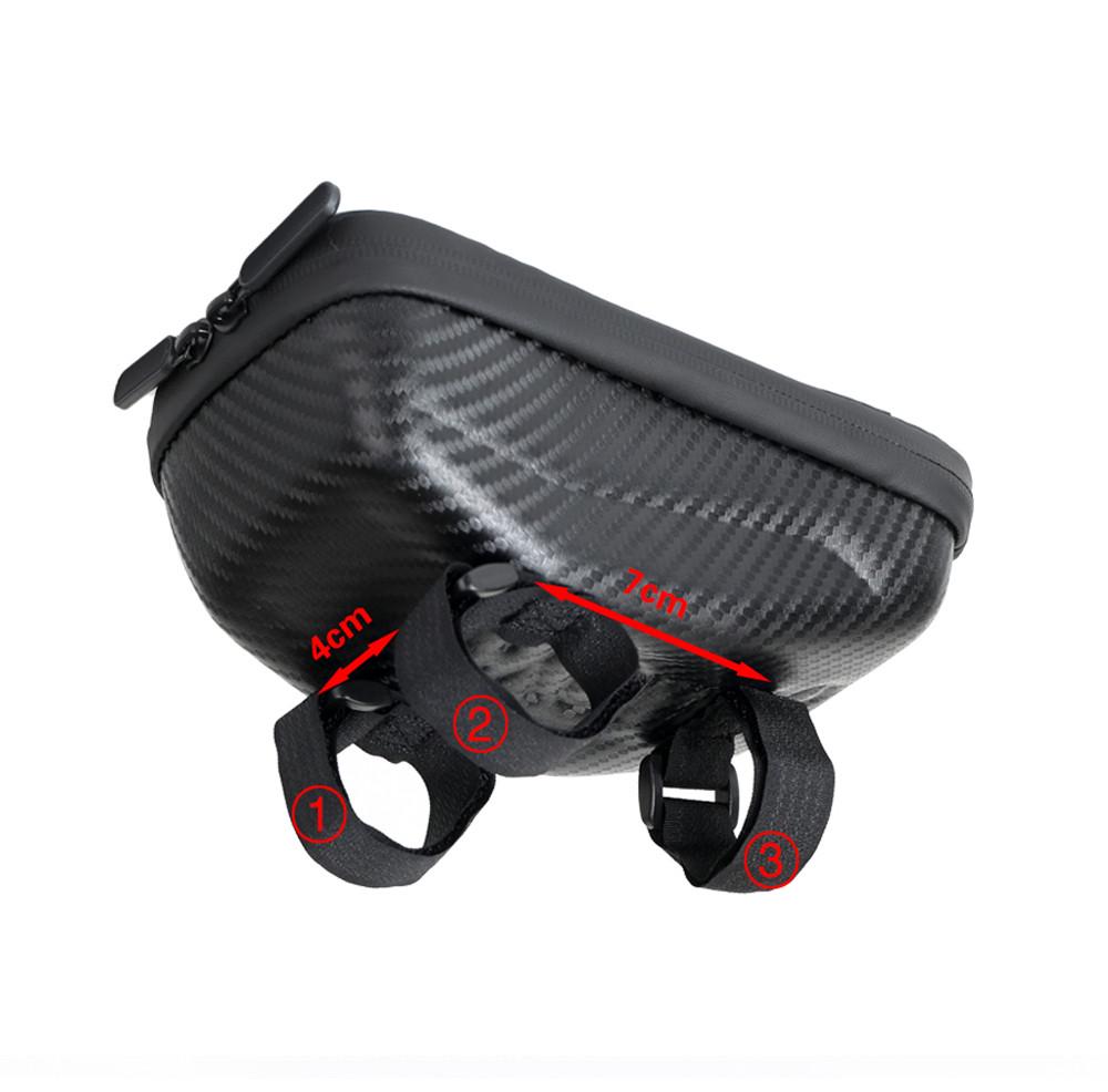 Велосумка на раму Rhinowalk Bike Phone 6.5 E001 Black - фото 2