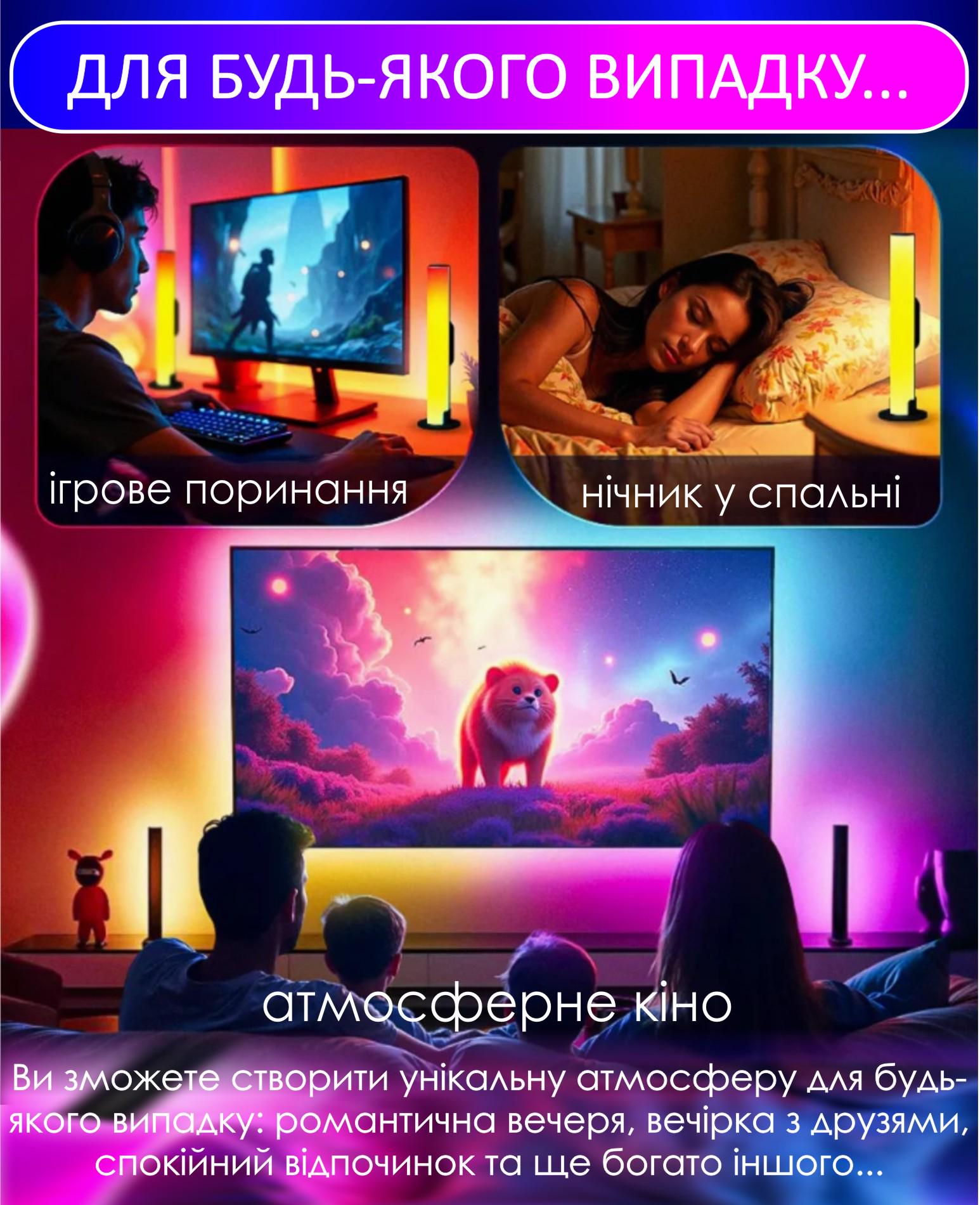 Панель світлодіодна RGB Tuya Smart LED Wi Fi/голосове керування Alexa/Google музична синхронізація (485423949) - фото 10 Панель світлодіодна RGB Tuya Smart LED Wi Fi/голосове керування Alexa/Google музична синхронізація (485423949) - фото 10