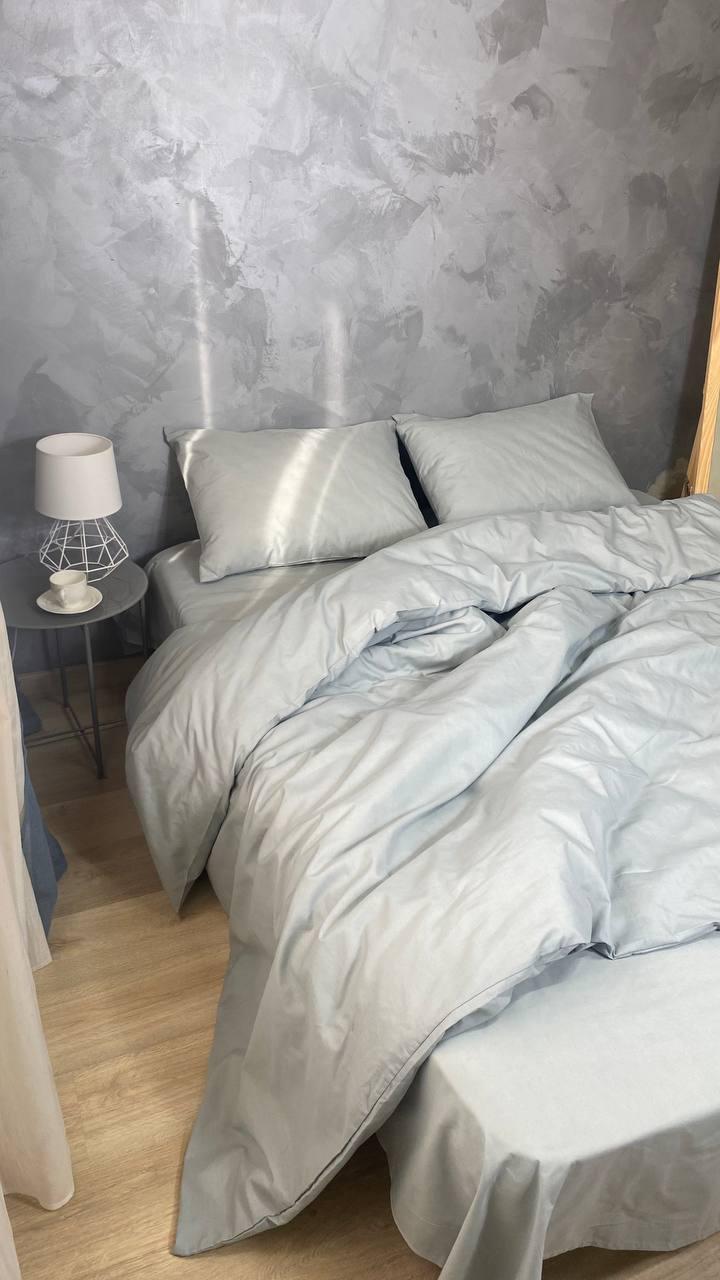 Простынь бязь Голд Lux 220х240 см Серый (001894)