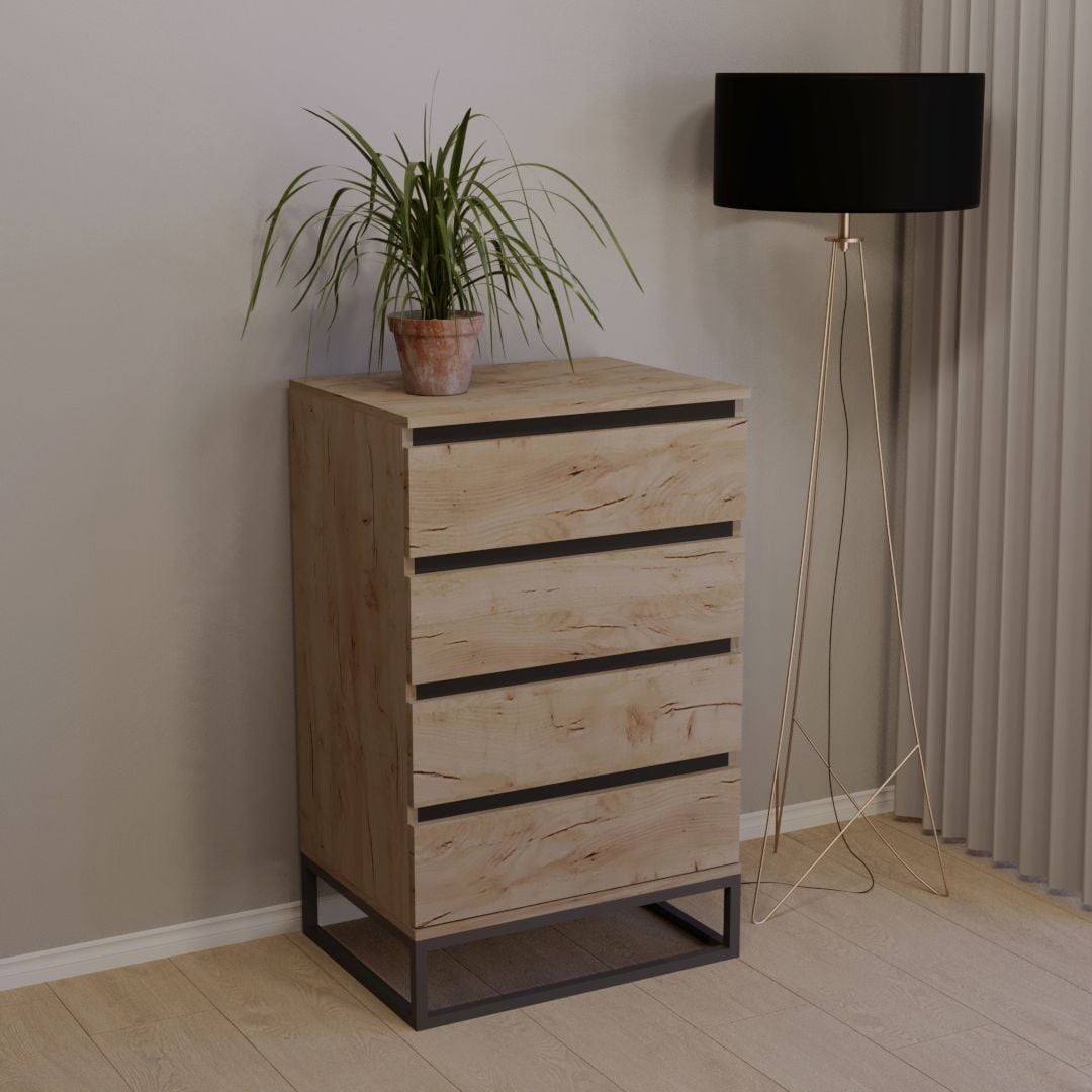 Комод Тиса Мебель 410 Дуб Тахо (9004009) Комод Тиса Мебель 410 Дуб Тахо (9004009)