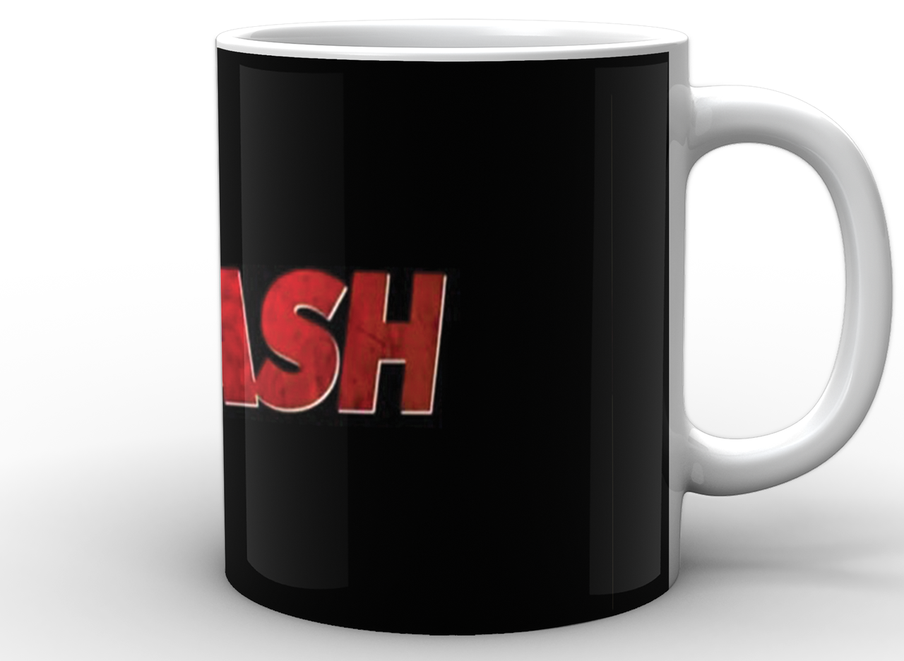 Чашка Gee! Флэш Flash черное Лого FS.02.029 Белый