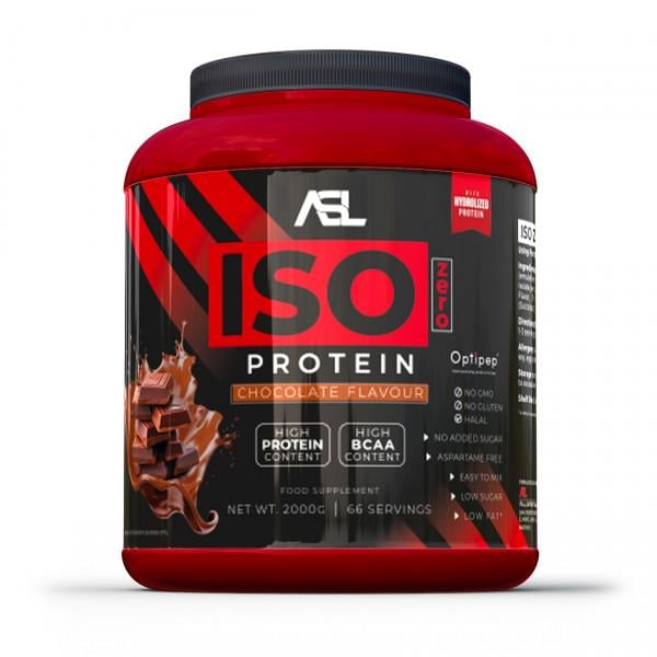 Протеїн AllSports Labs Iso Zero Protein raspberry 2 кг