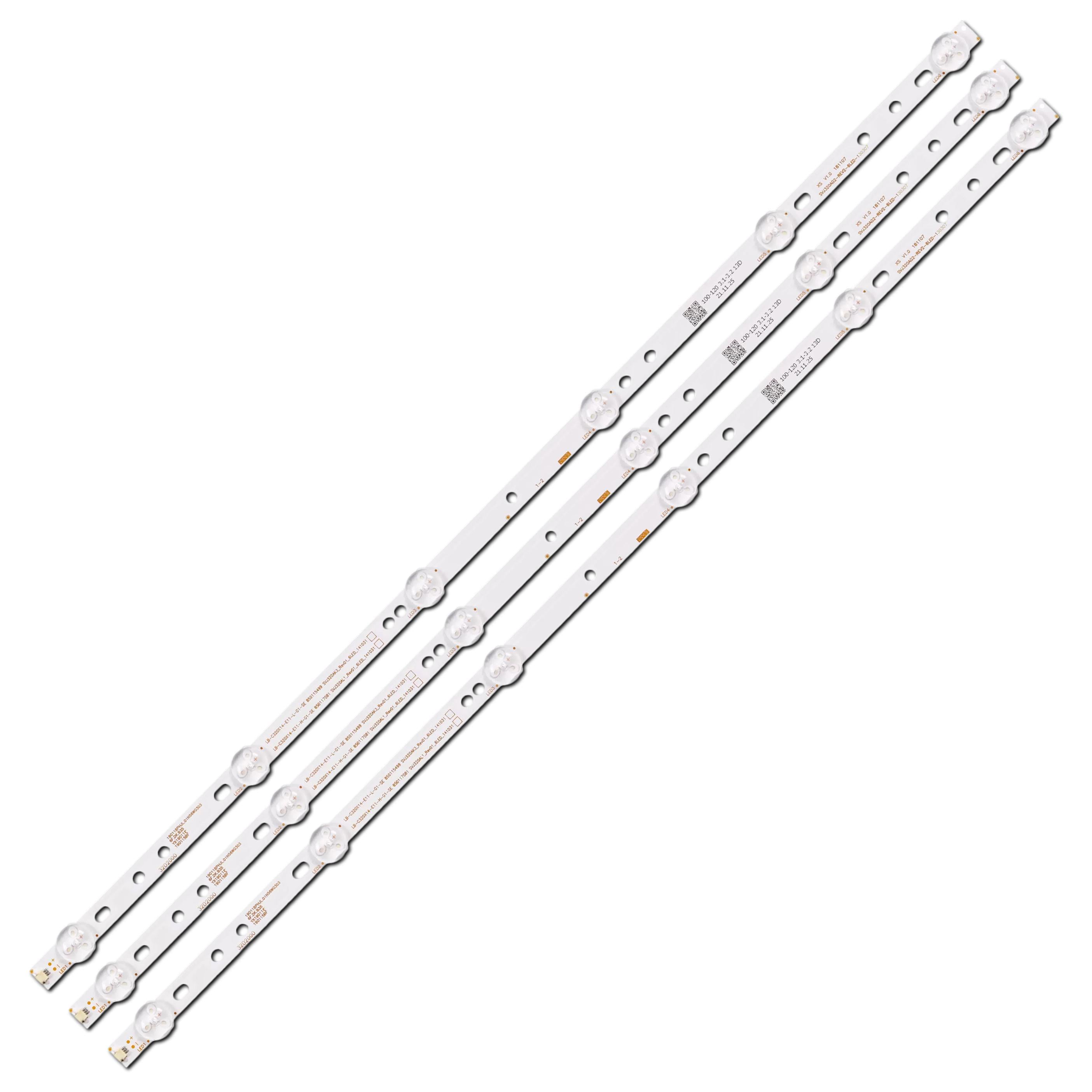 Комплект LED подсветки для TV SVJ320AG2-Rev2-6LED-130307 SVJ320AK3_Rev01_6LED_141031 SVJ320AL1_Rev01_6LED_141031 32" 3 шт. (ART-14749) Комплект LED подсветки для TV SVJ320AG2-Rev2-6LED-130307 SVJ320AK3_Rev01_6LED_141031 SVJ320AL1_Rev01_6LED_141031 32" 3 шт. (ART-14749)