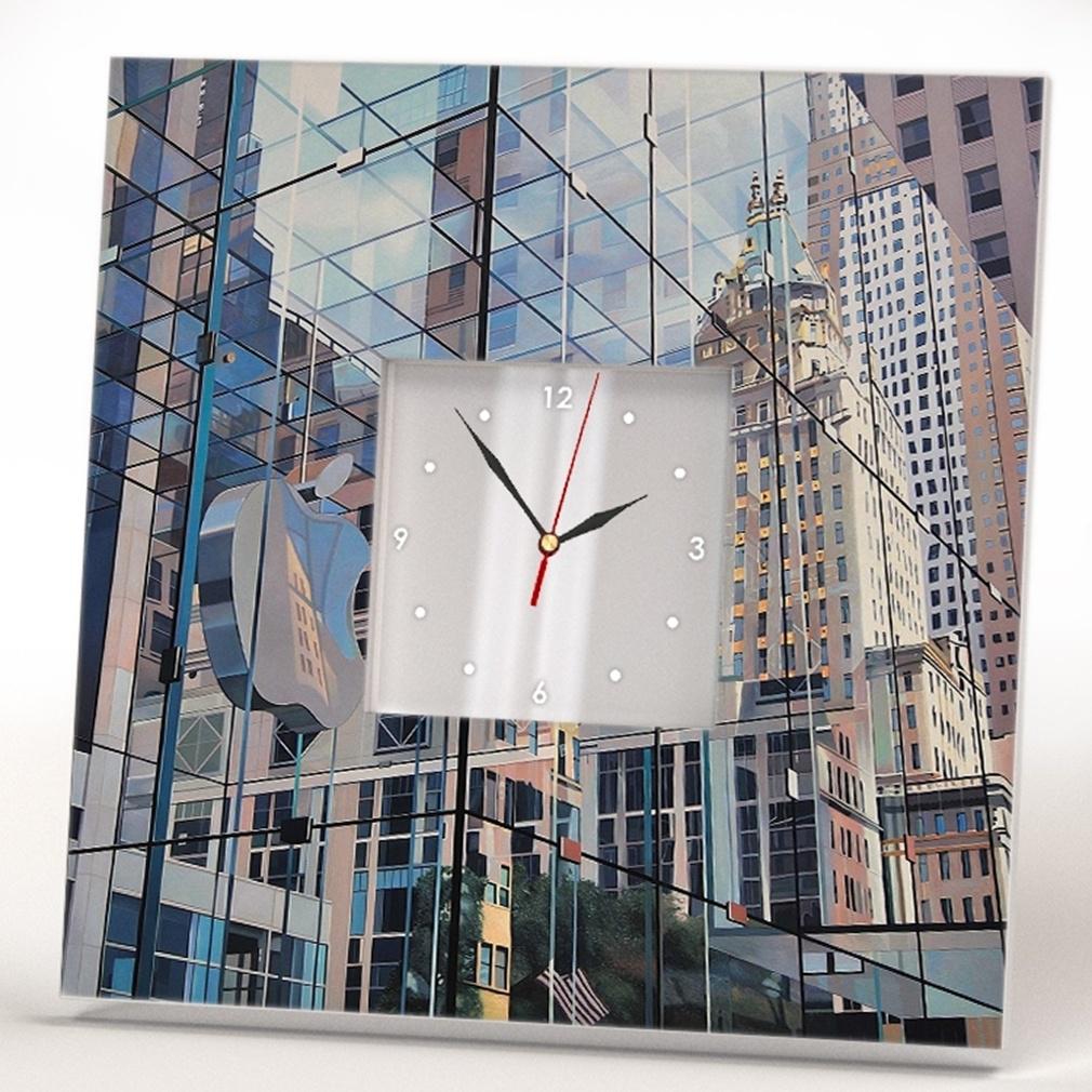 Часы настенные Фотореализм Нью-Йорк New York 260x260 мм (C00410)
