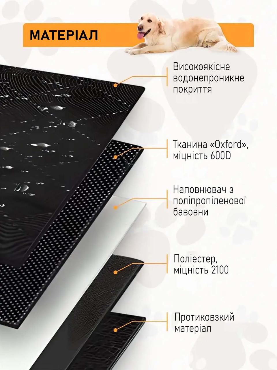 Автогамак накидка водостойкая на заднее сидение для перевозки животных - фото 9