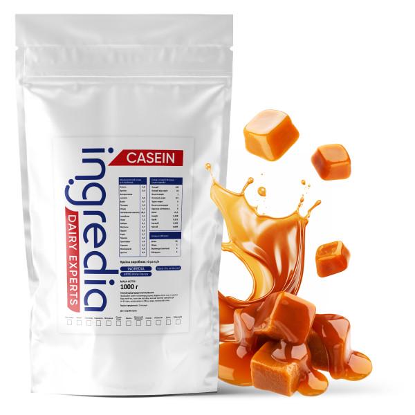Протеин мицеллярный казеин IngRedia 85% 25 порций 1 кг Карамель (21-125-MK-IK1)