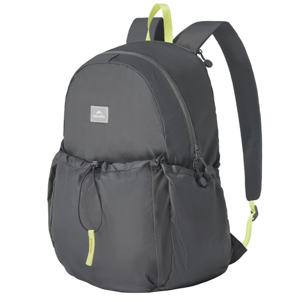 Рюкзак туристический Naturehike CNK2450XB026 компактный 20 л 40×30×10 см Серый (651307)
