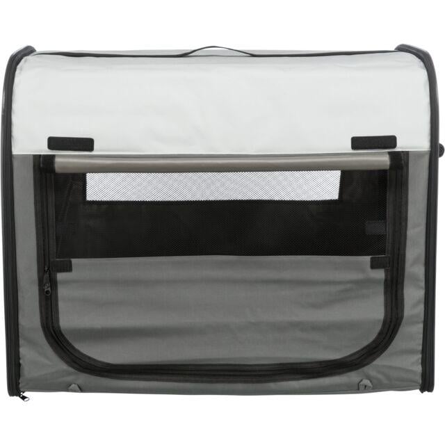 Переноска мобільна Trixie для собак M Темно-сірий/Світло-сірий (TX-39704) - фото 3