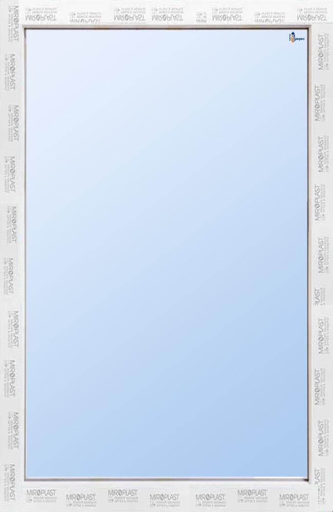 Окно металлопластиковое WDS MiroPlast глухое 700х1000 мм