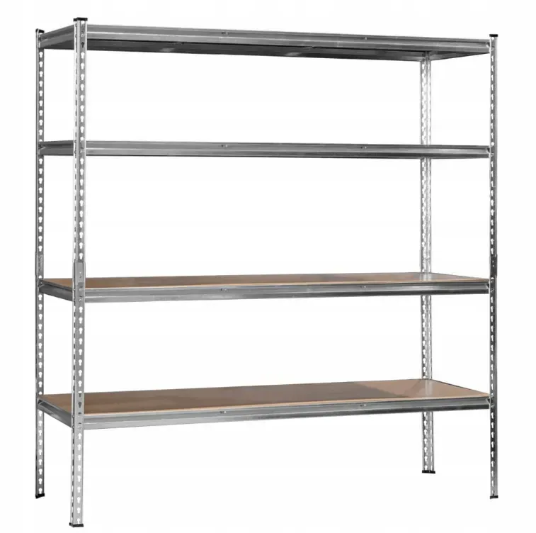 Стелаж металевий Mirpol оцинкована сталь 180х170х60 см 300 кг 4 полиці