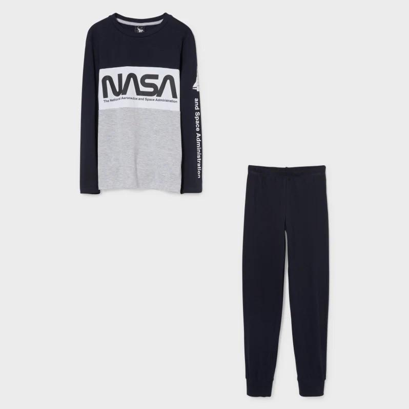 Піжама для хлопчика C&A NASA 2148364 7-8 років 128 см Темно-синій (72772)