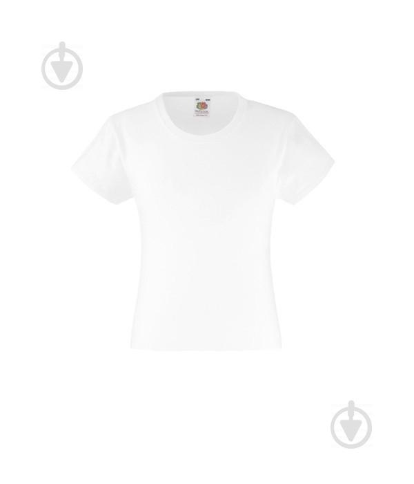 Футболка Fruit of the Loom Valueweight 116 см Белый (061005030116)