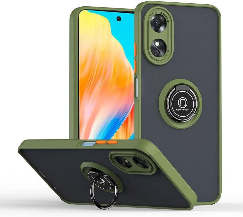 Защитный чехол MatteLuxe OPPO A58 (с кольцом) Khaki (34661-17)