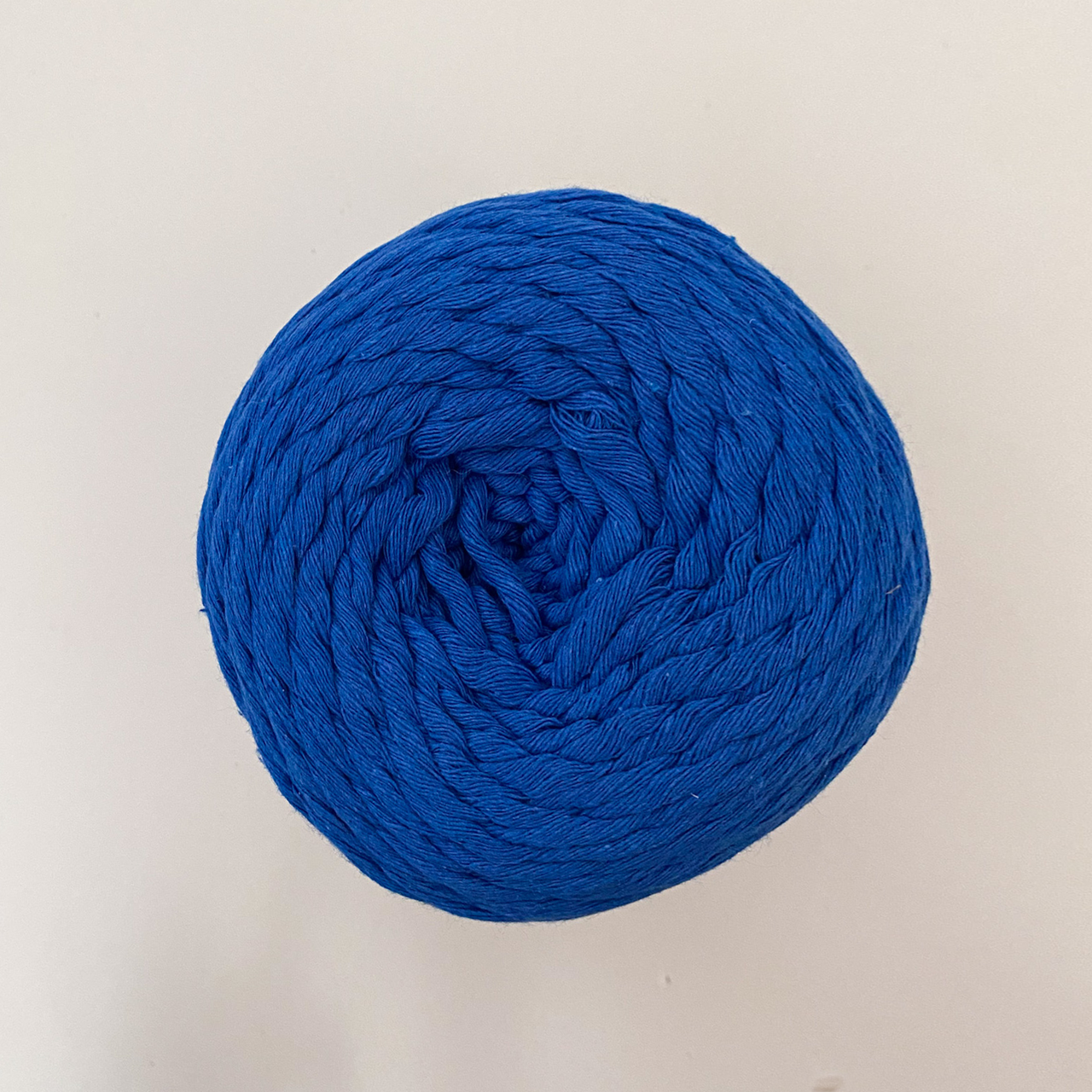 Шпагат для макраме Twisted Macrame 4 мм 500 г Синий №772