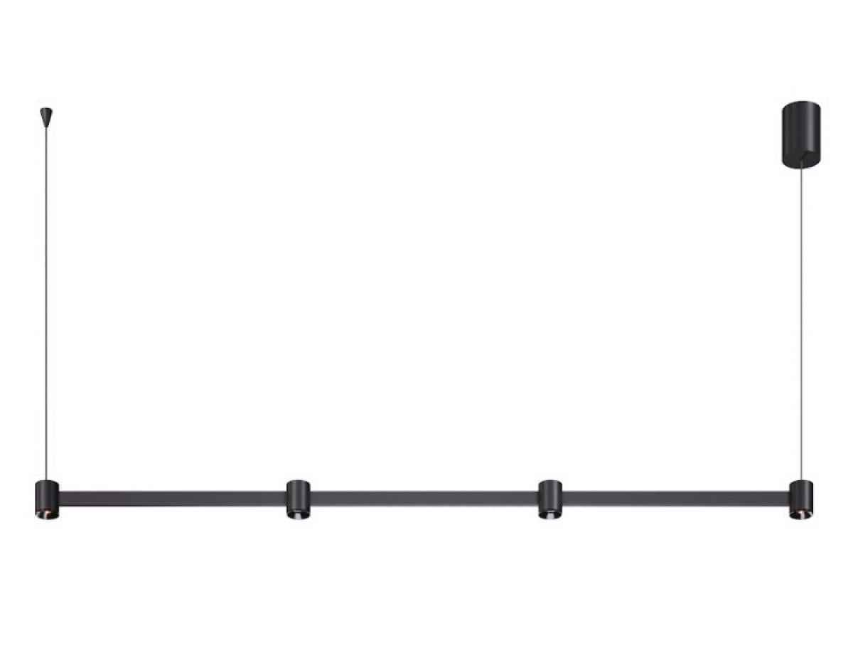 Світильник підвісний Kloodi Deco PE-LOTUS1200 15W 3K BK Чорний (11877420)