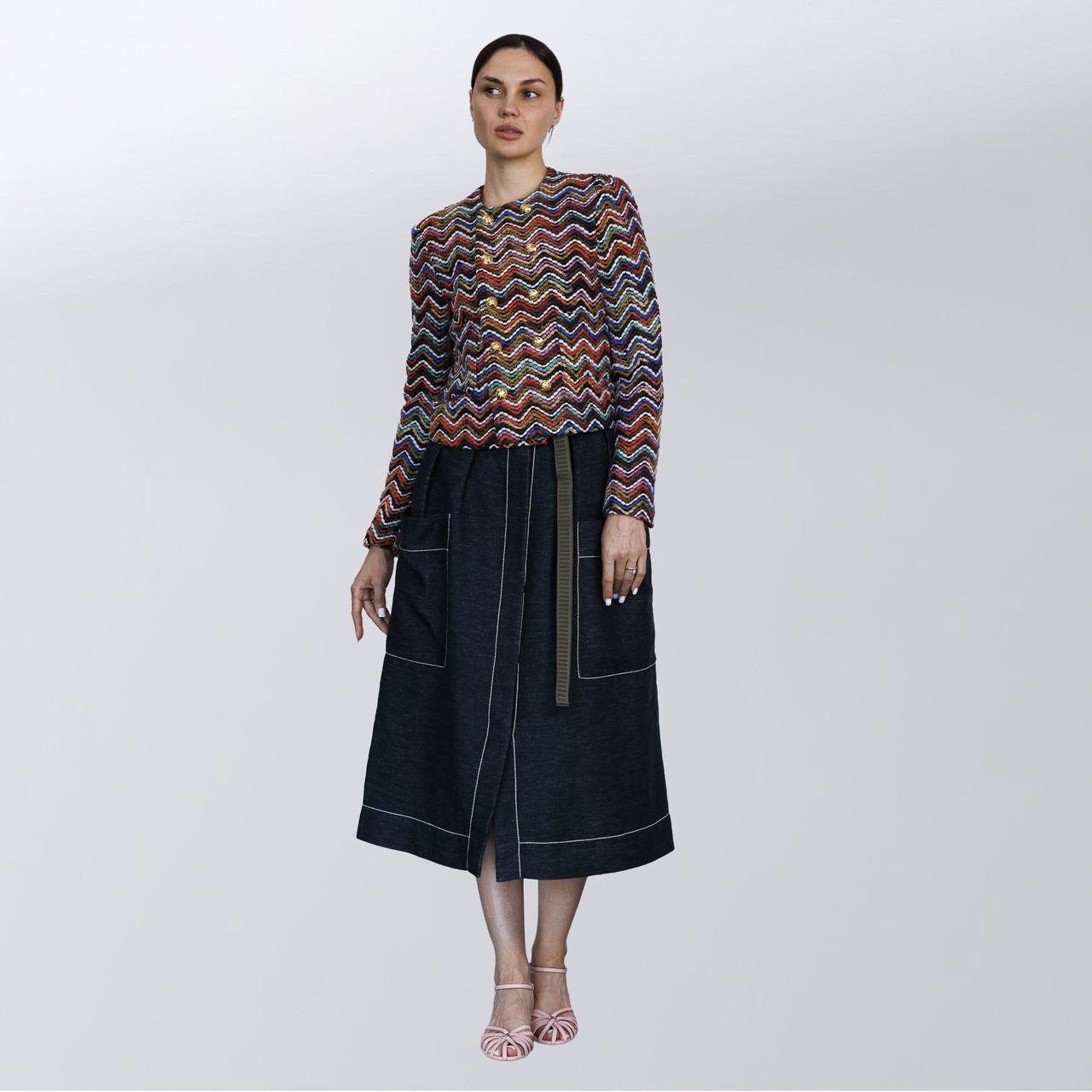 Жакет жіночий повсякденний Celine M Різнокольоровий (2588762897) - фото 2 Жакет жіночий повсякденний Celine M Різнокольоровий (2588762897) - фото 2