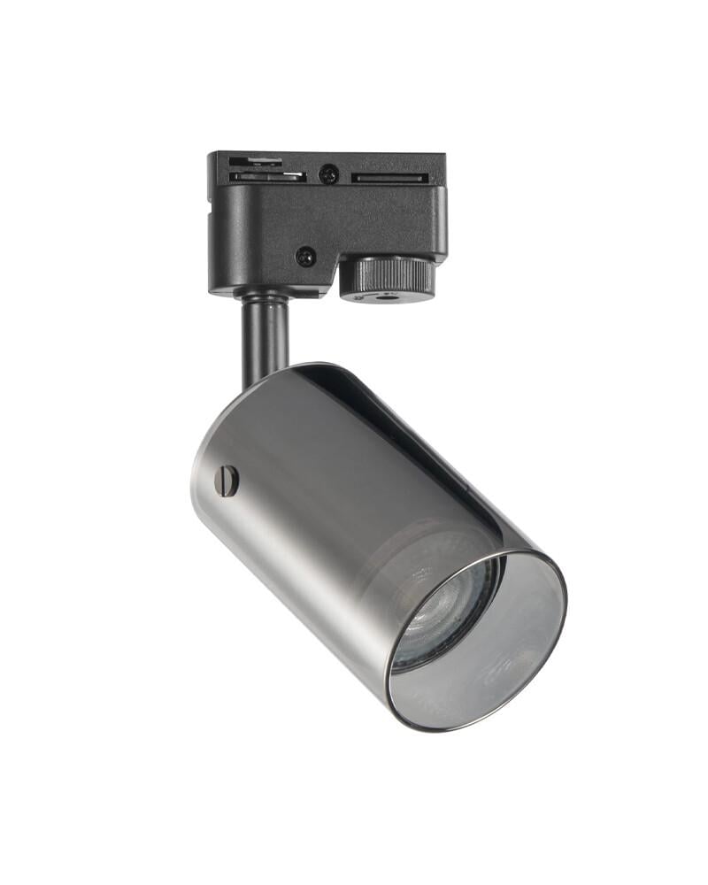 Светильник трековый Polux 328205 Smoky GU10 1x10W IP20 Черный (G328205)