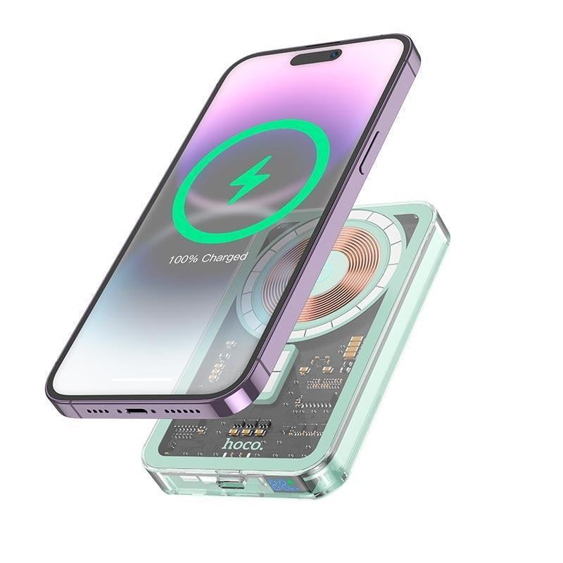 Повербанк Hoco Ice Crystal magnetic fast charging Q14 5000 mah (2827086358)