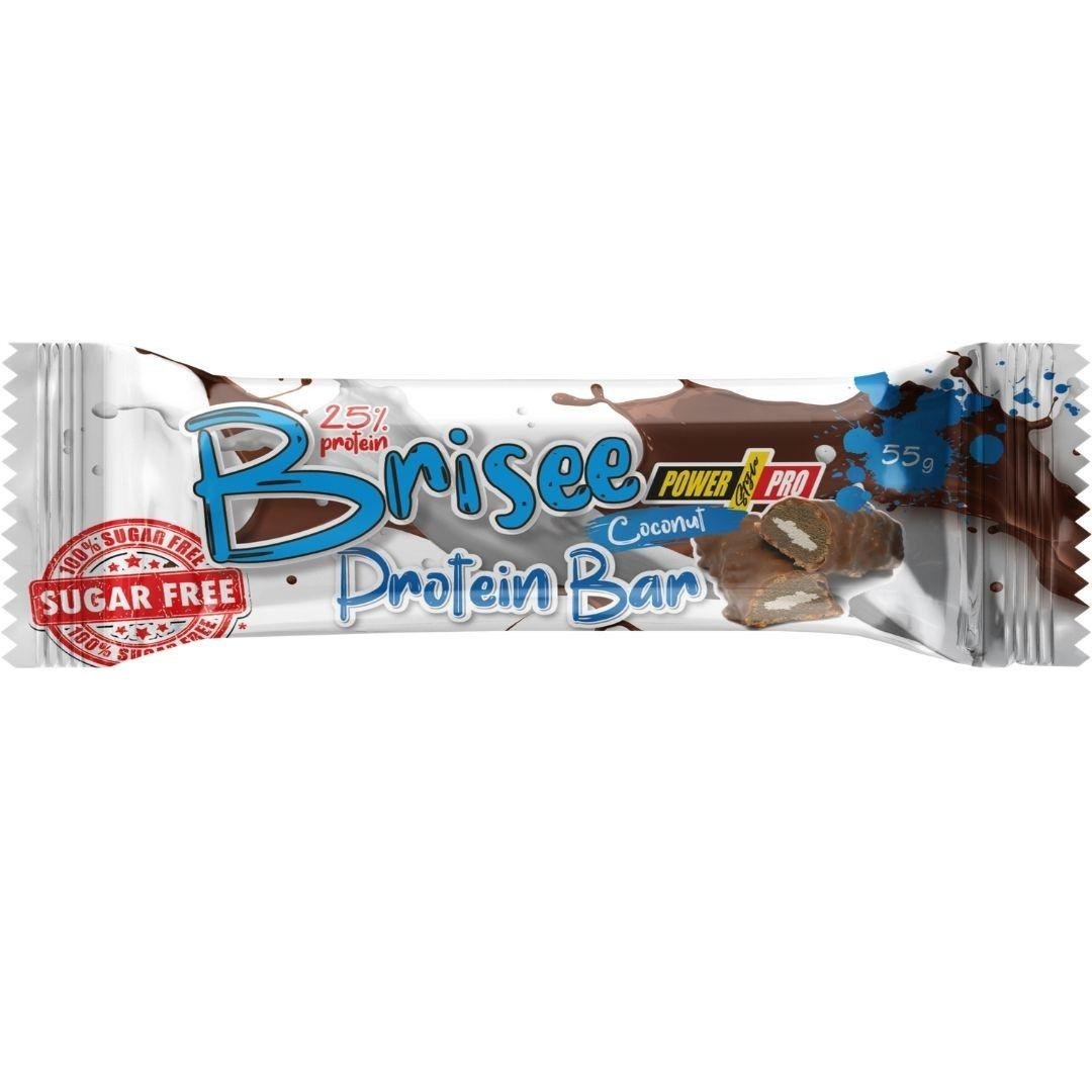Протеиновый батончик Power Pro Brisee 25% Protein Bar 55 г Кокос