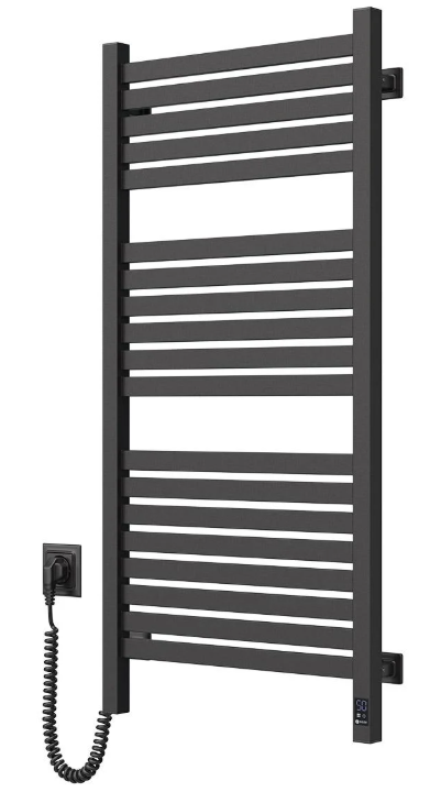 Рушникосушарка електрична NAVIN Авангард X Sensor з WI-FI лівобічна 480х1000 мм Чорний муар (S12-272155-4810)