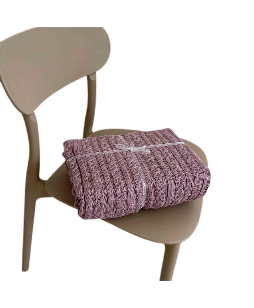 Плед Exclusive Nature 140х180 см Темно Розовый (026677) - фото 2 Плед Exclusive Nature 140х180 см Темно Розовый (026677) - фото 2