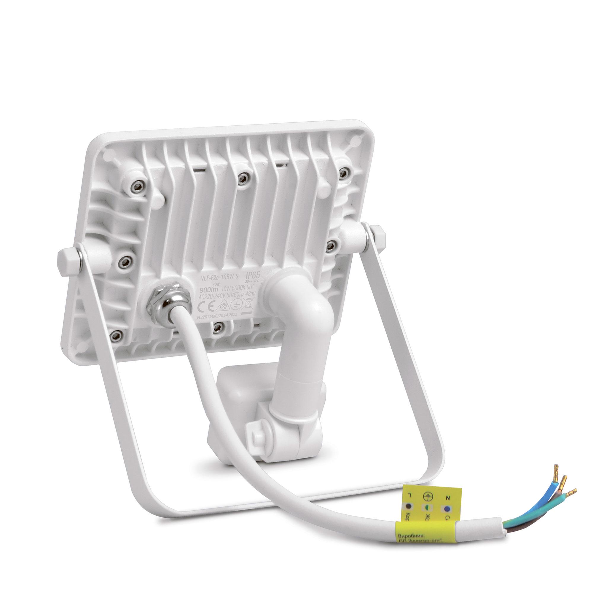 Прожектор LED Videx F2e 10W 900Lm 5000K 220V з датчиком руху та освітленості VLE-F2e-105W-S (27541) - фото 3 Прожектор LED Videx F2e 10W 900Lm 5000K 220V з датчиком руху та освітленості VLE-F2e-105W-S (27541) - фото 3