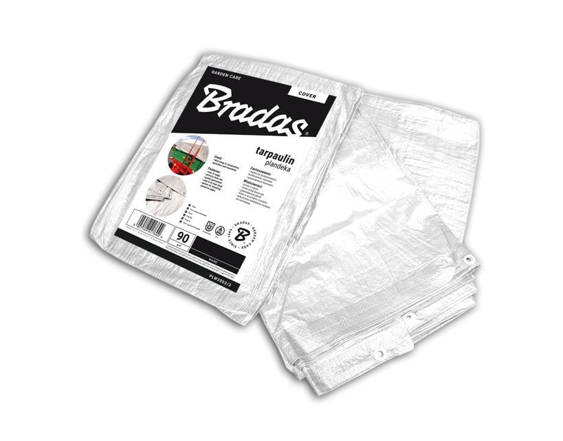 Тент Bradas посилений 90 г/м2 4х6 м White (PLW904/6)